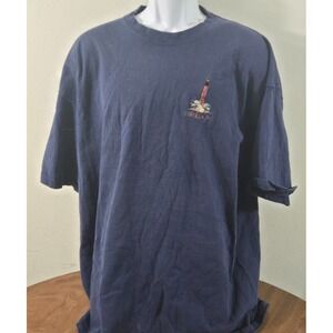Corolla NC OBX T Shirt Adult XL Blue‎ Comfort Mens